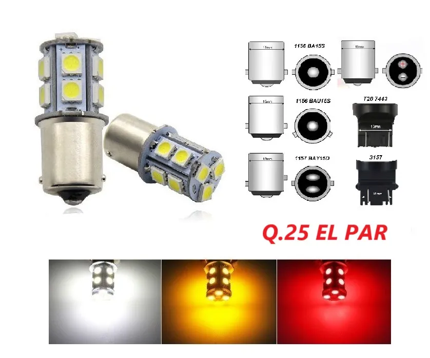 7443 5050 13SMD COLOR PAR
