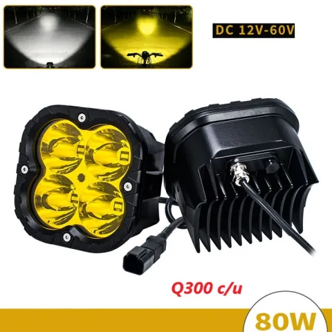 HALOGENO 5" CUADRADO 10-30V