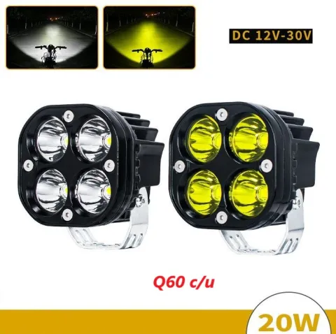 HALOGENO 3" CUADRADO 10-30V