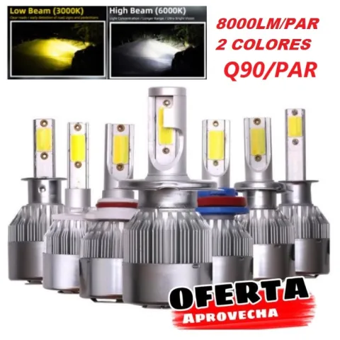 BICOLOR-H4 8000LM 18W
