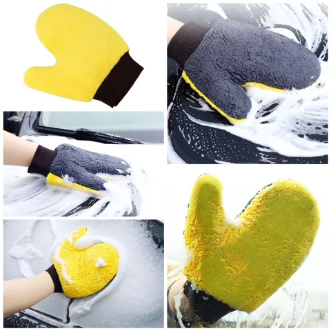 GUANTE PARA LIMPIAR AMARILLO
