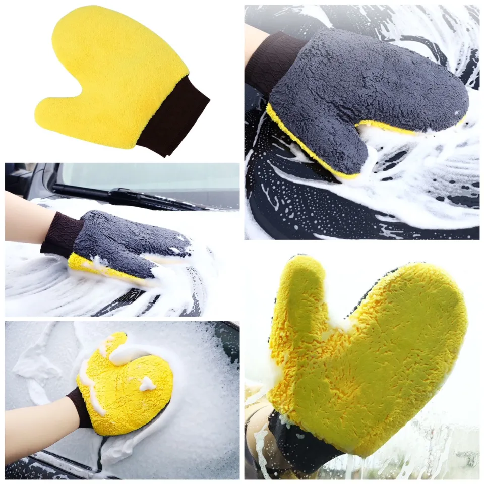 GUANTE PARA LIMPIAR AMARILLO