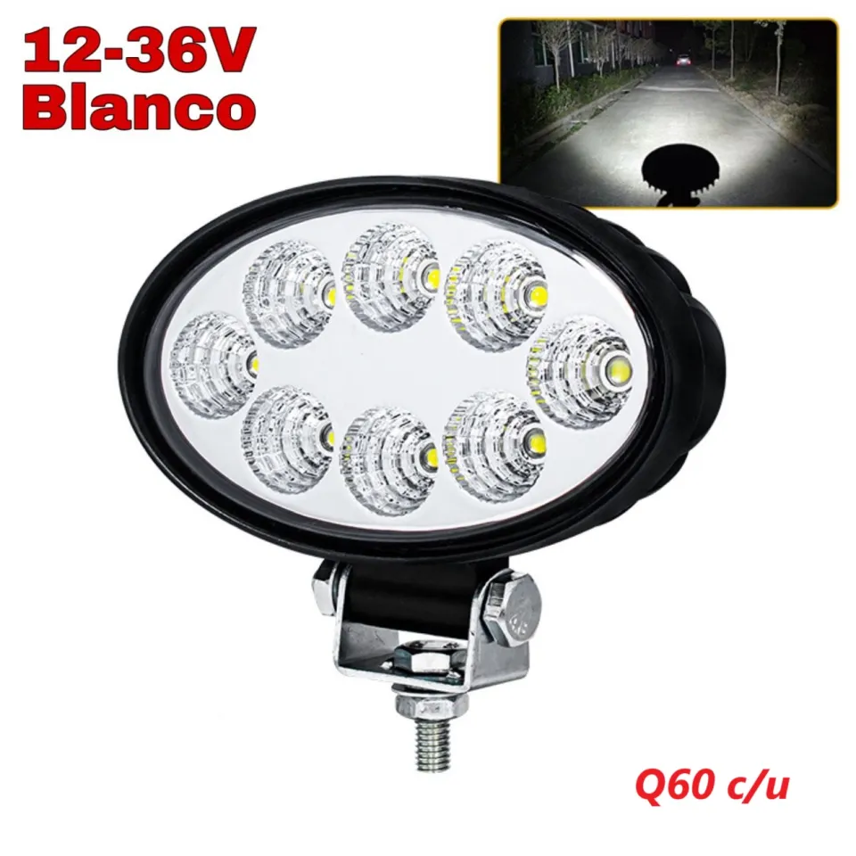 HALOGENO 8LED OVALADO 12-24V