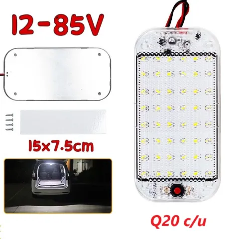 LUZ TECHO CON CASCARA 12-85V
