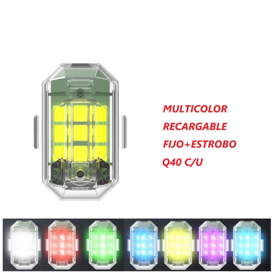 LUZ FLASHEO TIPO AVION M3 9LED