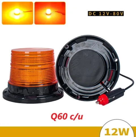 LUZ ROTATIVA AMARILLO/BLANCO/ROJO 12-24V