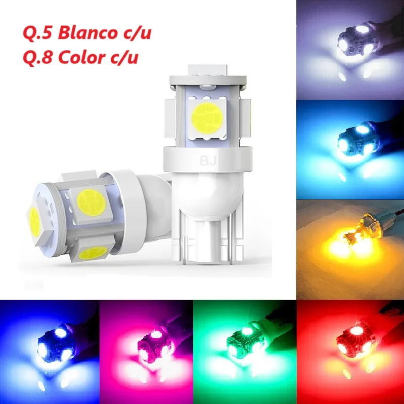 T10 5050 5SMD BLANCO UNIDAD